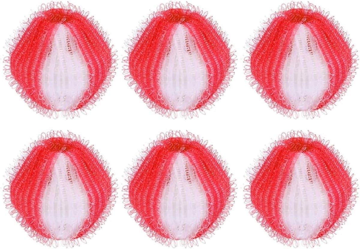 Wasballen Set - Pluizenvanger Wasmachine - Kleding Reinigen - Voorkomt Kleding Knoop - 6 Stuks - N.v.t. — afbeelding 1