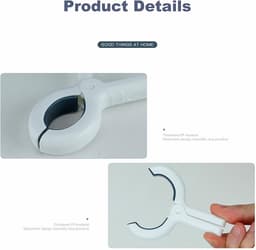Set van 10 Winddichte Wasknijpers voor Waslijn en Ligstoelen - Grote Antislip Klemmen voor Buitengebruik en Tuinaccessoires — thumbnail 4