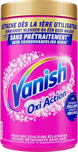 Vanish Oxi Action - Vlekkenverwijderaar - Wasbooster - Gekleurde Was - 1.45 KG — thumbnail 1