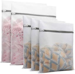 Thijox - 3 Waszakken met Honingraatstructuur, Sterke Ritssluiting, Wasnet voor Gevoelige Kleding, Ondergoed, Sokken, Beha's en Schoenen (30 x 40 cm) — thumbnail 5