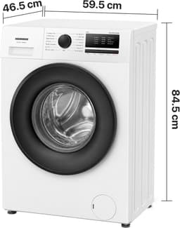 Heinner HWM-HMN7012IVSMA Slanke Wasmachine 7 kg – 1200 tpm – Inverter Motor – Energieklasse A – 15 Programma’s – 15 min Snelprogramma – Allergy Steam –Wit – 5 Jaar Garantie — thumbnail 4