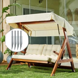 Omgoods - Set van 4 Grondankers voor Tuinschommel en Fences — thumbnail 3