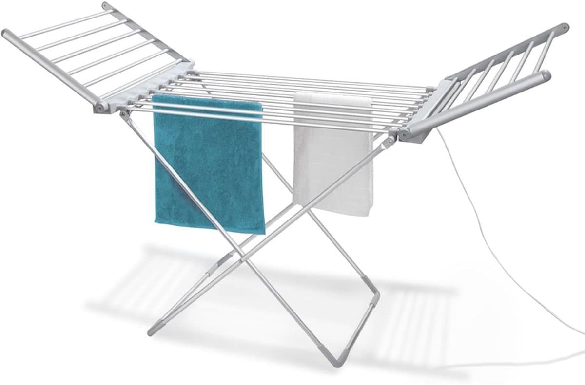 CRLYN® Elektrisch Droogrek – Verwarmd Wasrek – Warmte Droogrek — afbeelding 1