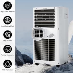 Koppelstuk Mobiele Airco Afvoerslang - Voor Ø15cm Afvoerslang airco slang - Conditioner Uitlaatslang Connector - Afvoerslangadapter voor mobiele airconditioners-afvoerslangadapter - Afvoerslang adapte - Afvoerslang Airco Klimaat — thumbnail 5