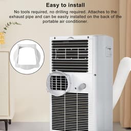 Koppelstuk Mobiele Airco Afvoerslang - Voor Ø15cm Afvoerslang airco slang - Conditioner Uitlaatslang Connector - Afvoerslangadapter voor mobiele airconditioners-afvoerslangadapter - Afvoerslang adapte - Afvoerslang Airco Klimaat — thumbnail 4