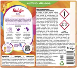 5 x Robijn Classics - Color - Wasmiddeldoekjes - 16 Wasstrips - Kleurbehoud - Wasmiddel - Wasstrips - Wasdoekjes - Wasmiddeldoekjes — thumbnail 3