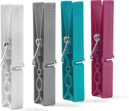 Grote wasknijpers voor waslijn en droogrek – 12 stuks in 4 kleuren — thumbnail 1