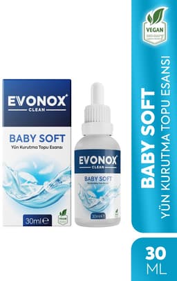 Evonox Clean Wollen Drogerbal Essence – Baby Soft (30 ml) — thumbnail 1