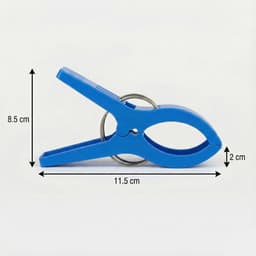 Casa Calma® – 4 Grote Plastic Knijpers voor Handdoeken & Strandlakens - Multicolor — thumbnail 3