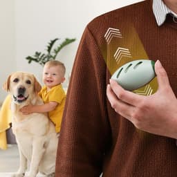 Herbruikbare pluisrollers - 2 stuks - wasbaar - voor kleding, broeken, bank - lichtgroen en wit — thumbnail 3