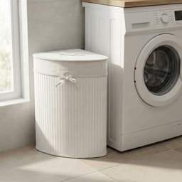 wasmand Hoekwasmand ARCO, bamboe, 60 l — thumbnail 3
