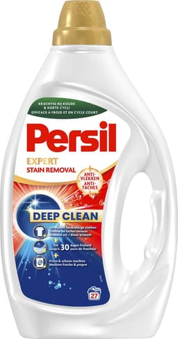 Persil Gel Stain Removal - Vloeibaar wasmiddel - Voor Alle Kleuren Was - Tegen Vlekken - Krachtige Vlekverwijdering - 4 x 27 Wasbeurten — thumbnail 2