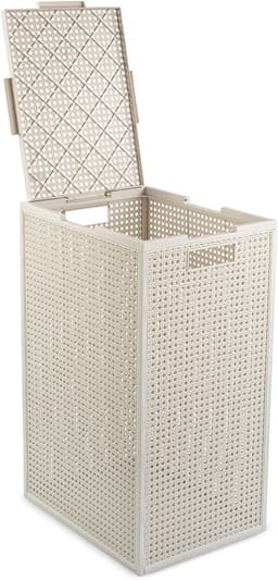 Curver Kaya Wasmand met deksel - 60L - 38x29x58,5 cm - Wit — thumbnail 5