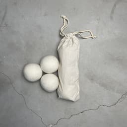 Wolballen Droger - Set van 3 - 100% Wol - Drogerballen - Sneller Drogen Minder Kreuk — thumbnail 1