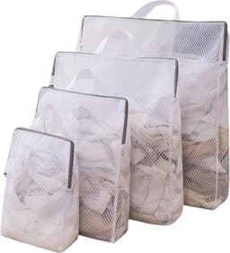 Een set van 4 wasnetten voor de wasmachine, geschikt voor het wassen van ondergoed, bh's, sokken en babykleding. — thumbnail 1