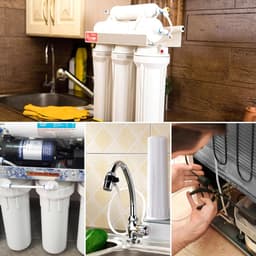 TOVBMUP Watertoevoerslang - Aansluitset voor koelkast - POM-materiaal - Universele aansluiting voor waterzuiveraars - Geschikt voor waterzuiveraars, aquaria en omgekeerde-osmosesystemen — thumbnail 2