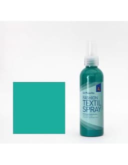 La Pajarita textielverf spray 100ml turquoise - textiel knutselverf. — thumbnail 2