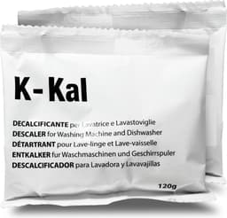 AXOR K-KAL wasmachine en vaatwasser ontkalker - 2 zakjes - verwijdert schimmel, kalkaanslag, wasmiddelrestenkalk - universeel ontkalken - geschikt voor Miele Bosch Siemens AEG Samsung LG Whirlpool Zanussi Bauknecht Electrolux — thumbnail 2