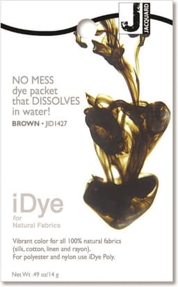 Jacquard iDye Natural textielverf bruin voor natuurlijke stoffen - 14 gr — thumbnail 1