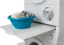 Salora STACKINGKIT200WH - Stapelkit voor wasmachine en droger - Tussenstuk - Universeel — thumbnail 3