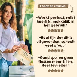 Mr. Green Mind Wasstrips 120 Wasbeurten Parfum Vrij Wasmiddel Wasstrips Wasmiddeldoekjes incl. wasverzachter — thumbnail 5
