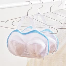 BH Waszakje – Lingerie Waszak – Bh Wasbol - Bh Waszak - Wit met blauw — thumbnail 5
