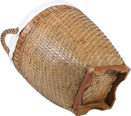 Rotan wasmand Lea met handvat — thumbnail 3