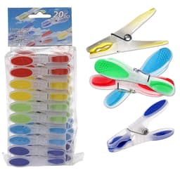 Wasknijpers in zak - 20 stuks — thumbnail 1