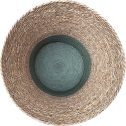 Lavandoux - Wasmand - Zeegras - Naturel/Groen - Ø40 x H45 cm — thumbnail 2