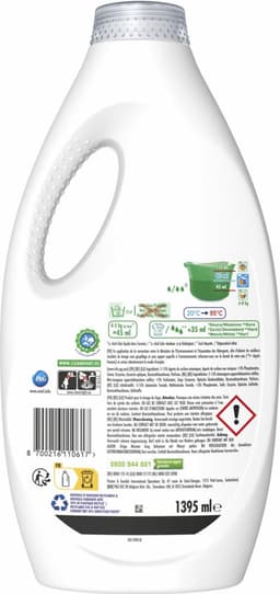 Ariel Original - Actieve Geurbestrijding - Vloeibaar Wasmiddel - Witte en Gekleurde Was - 31 Wasbeurten - 1 stuk — thumbnail 4