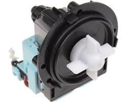 Europart Universel Robinet de vidange Pompe à Base avec Drap-Housse Toc et vis de Fixation/Twin Plug-in/Bas positionné Dos à la Route Bornes, 220–240