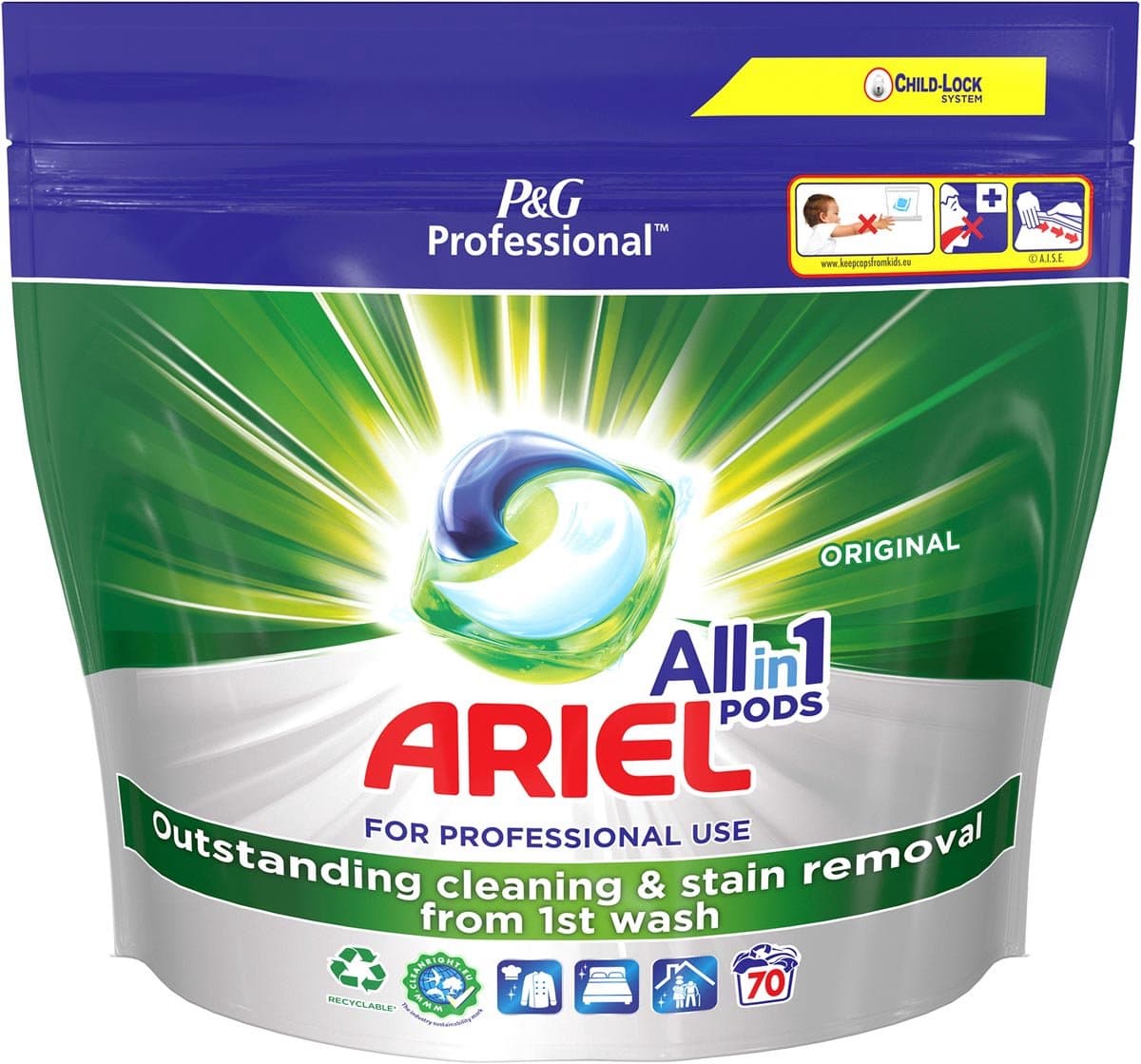 Ariel - All-in-1 Pods - Original - 140 stuks — afbeelding 1