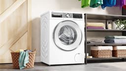 Bosch WNG254A9BY - Serie 6 - Was-droogcombinatie - Wassen en drogen in 1 keer - Extra stil - 10.5/6 kg - 1400 rpm - Automatisch doseren - Met stoom - ENG Display — thumbnail 5