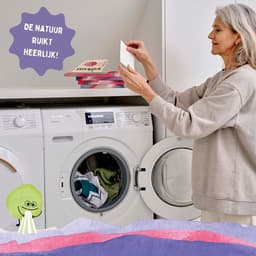 YOKUU Probiotische Wasstrips - 128 Wasbeurten - Lavendel Geur - Reis Wasmiddel - Ultra Geconcentreerd en Voorgedoseerd - Ecologisch Wasproduct — thumbnail 3