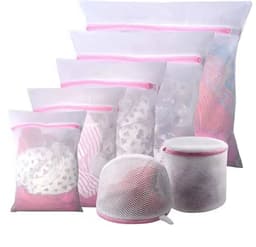 ***Waszakken Set van 7 voor Wasgoed - Waszakje Lingerie - Waszak bh - Wasnet Groot Waszakken Set van 7 voor Wasgoed - Waszakje Lingerie - Waszak bh - Wasnet Groot van Heble® *** — thumbnail 1