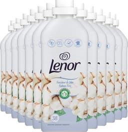 Lenor Katoenfris - Wasverzachter - 12 x 38 Wasbeurten Voordeelverpakking — thumbnail 1