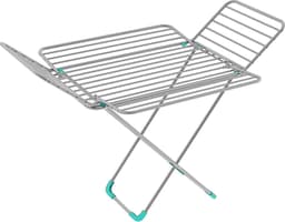 Inklapbaar Droogrek Universeel Wasrek voor in de Badkamer/Tuin/Slaapkamer/Balkon - Aluminium 163 x 100 x 118 cm — thumbnail 1