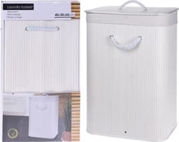 Bathroom - Solutions - Wasmand - inklapbaar - wit — thumbnail 3