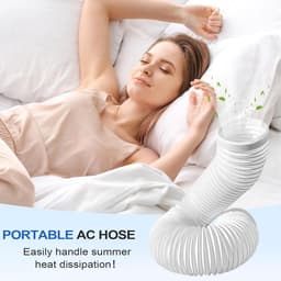 Mobiele Airco Afvoer - Draagbare Ventilatie - Raam Installatie - Lekvrije Verbinding - 150cm Uitschuifbaar — thumbnail 2
