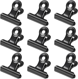 30 Stuks Metalen Scharnierclips 1,25 Inch voor Ambachten en Organisatie — thumbnail 1