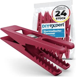 Stabiele Wasknijpers voor Waslijn en Droogrek - Duits Vakmanschap — thumbnail 1
