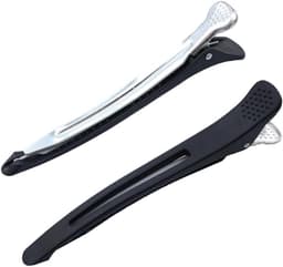 6 Professionele Haarclips voor het Verdelen en Stylen van Haar - Zwarte Klemmen — thumbnail 5