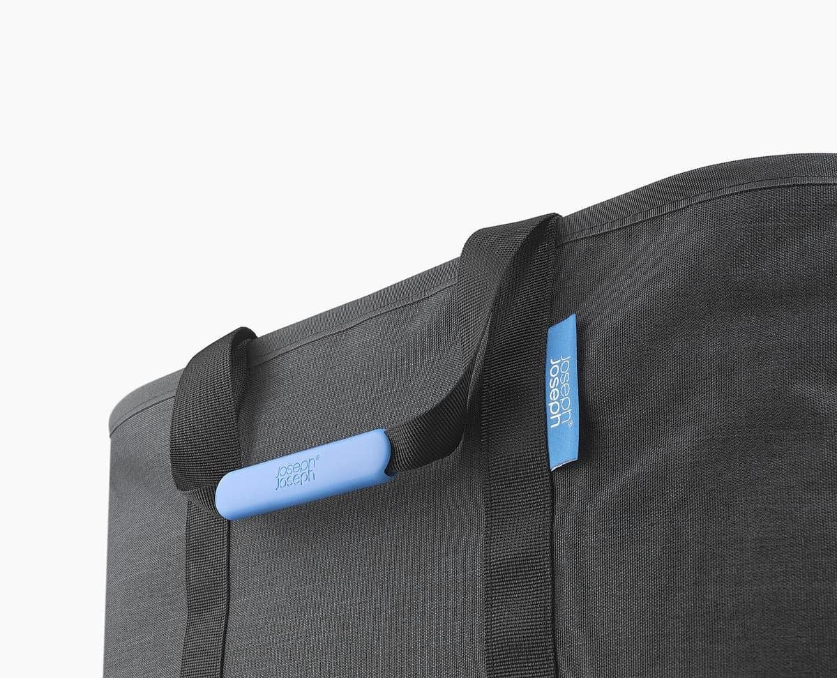 Joseph Joseph Hold-All™ 35L opvouwbare draagbare wasmand (Carbon Black) — afbeelding 1