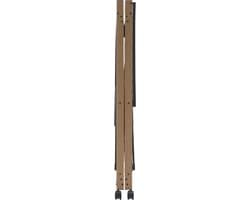White-Label® Wasrek Inklapbaar op Wieltjes - Droogmolen - Droogtoren Staand - Zwart — thumbnail 5