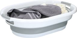 alpina Opvouwbare Wasmand - 60 x 30 x 45 cm - Plooimand - Handig op de camping - Kunststof — thumbnail 2