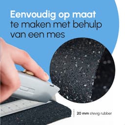 Bodo® Anti Trillingsmat Wasmachine en droger - 60x60x2cm — thumbnail 5