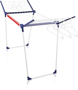 Leifheit droogrek Pegasus 200 Solid - 20 m drooglengte incl. houders voor klein wasgoed — thumbnail 1