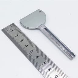 JHUBERS- Buis Squeezer - 3 Stuks - Metalen Tandpasta Dispenser - Duurzaam Ontwerp - Geschikt voor Crèmes - Vermindert Afval - 84x37mm - Tandpasta Knijper — thumbnail 3