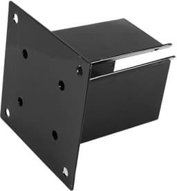 Dailygoods- Paalbeugel Robuust - Bevestigingsbout - Steunvoet - Roestvrij staal - Corrosiebestendig - Geschikt voor kolommen 100-150 mm - Grondpen — thumbnail 2