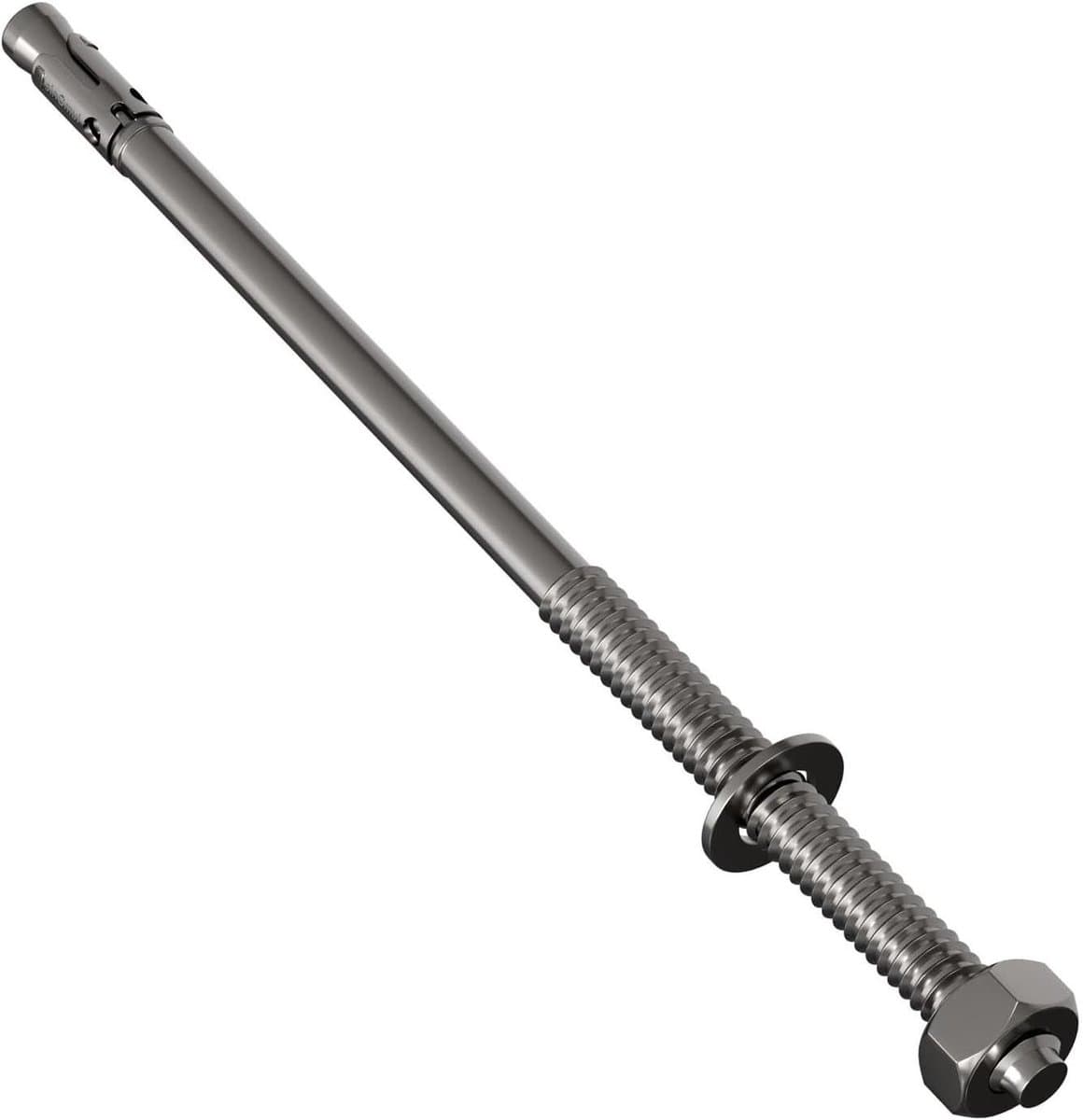 Wiganker RVS - Keilbout Betonanker - Zware Verankering - Direct Belastbaar - M12 x 240mm — afbeelding 1